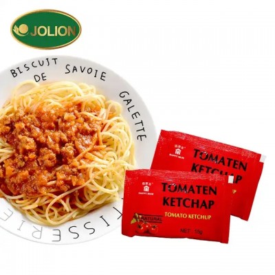 JOLION Customized production line paste sauce 8g Mini bag Packing Private label customize Sachet Tom