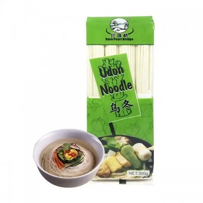 JOLION Wholesale bulk Japanese diet Instant Food Bag Packing OEM Brand Halal Dry Low Carb Udon Noodl