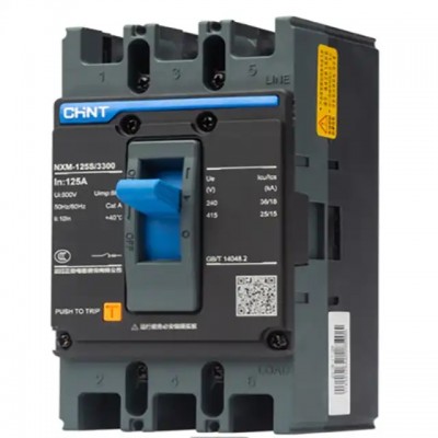 Chint nxm 3-pole 200a Moulded Case Circuit Breaker Air Switch 4 Pole Mccb