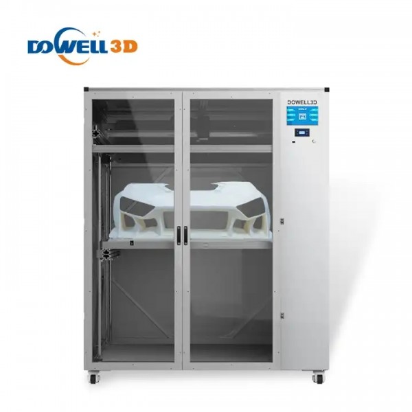 DOWELL 2023 New technology auto leveling high temperature big large size FDM industrial 3d printer / 1