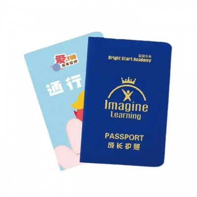 Learning Passport customization children's travel passport collection stamp passport customizat
