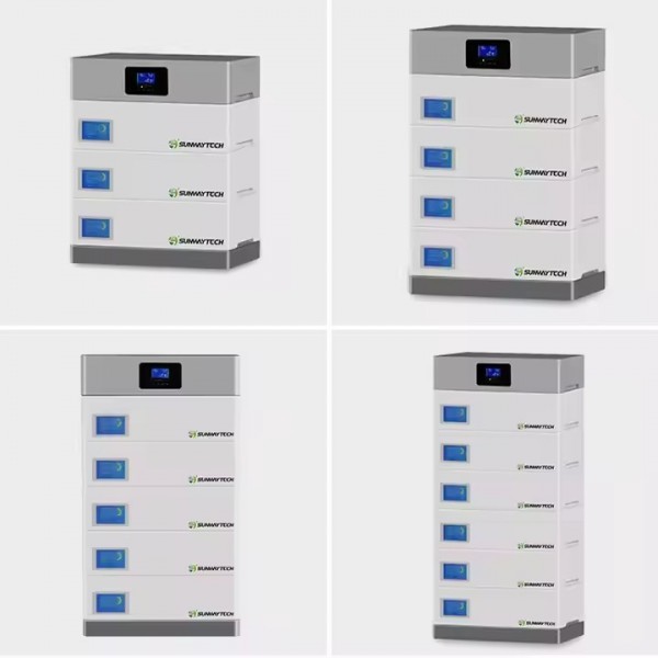 Sunway Stacked Battery Solar Lithium ion 10kwh 20kwh 30kwh Solar Power Battery 48V Lithium Solar Bat / 2