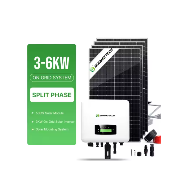 Solar Panels 5000w System 5kva Complete home mini Solar System Price off grid 5 kilowatts photovolta / 3