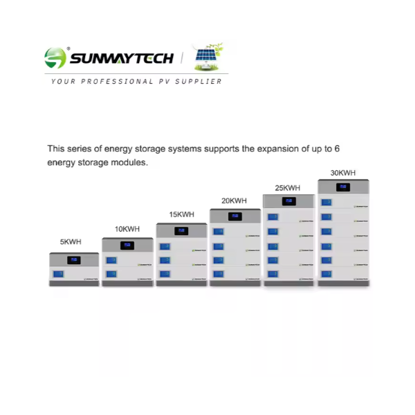 Sunway low voltage 51.2v 100ah 200ah lifepo4 lithium battery 10kw battery lifepo4 10kwh 51.2 lifepo4 / 2