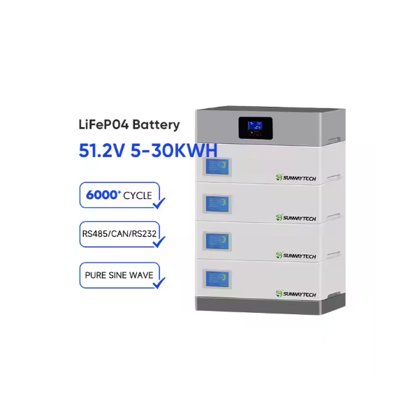 Sunway 51.2V LiFePO4 Battery Pack Solar Power Lithium Battery 51.2v 100ah Storage Battery for Home U / 3