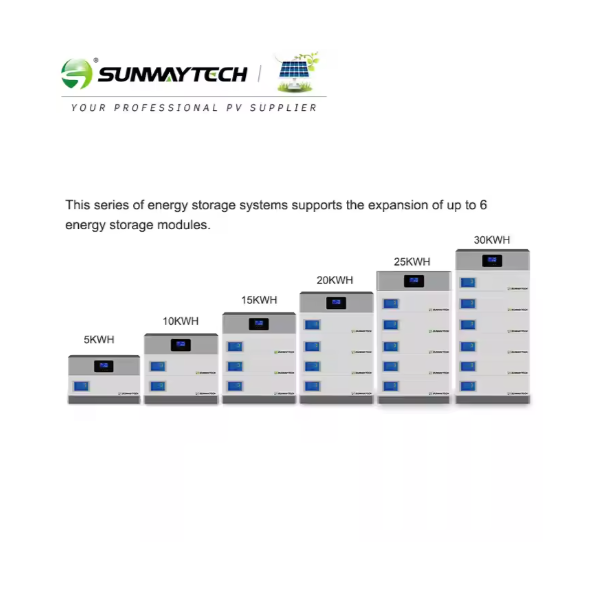 Sunway lithium battery 51.2v 100ah 5kwh stack type 10kwh 15kwh with 10 years warranty / 3