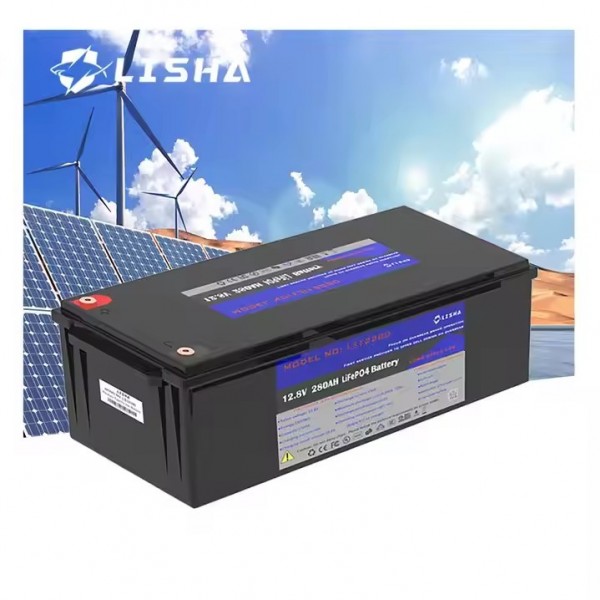 Lisha Panic Buying LiFePO4 12.8V 280Ah Li-ion Battery for Solar System/Power Battery Lithium ion Bat / 3