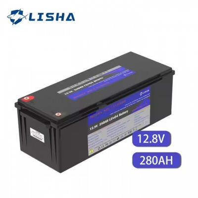 Lisha Panic Buying LiFePO4 12.8V 280Ah Li-ion Battery for Solar System/Power Battery Lithium ion Bat