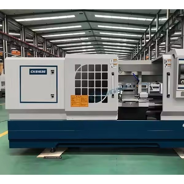 CNC lathe GSK Controller Flat Bed Lathe machine CK6163E High Precision CNC Lathe for Sale / 3