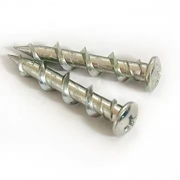 Wall-Dog All Steel One-Piece Screw Anchor For Fastening Into Wallboard And Other Masonry Base Materi / 3