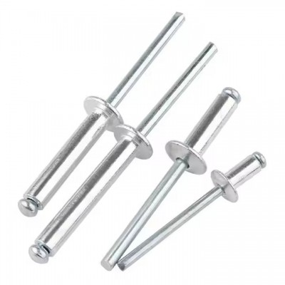 Durable Stainless Steel and Aluminium Blind Rivets with Dome Head Pins Product Category Rivets