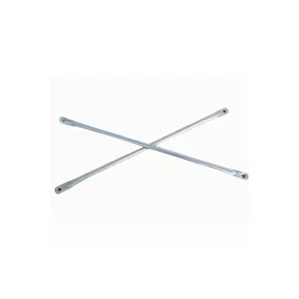 wholesale factory price h-frame scaffolding cross braces galvanized steel cross bracing for building / 3