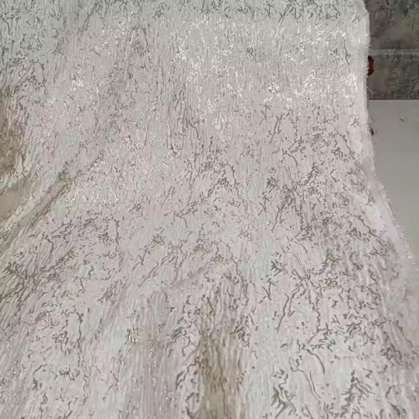 Wholesale Jacquard Embossed Fabric Fashion Design Metallic Fabric Brocade Jacquard Fabric Women' / 3