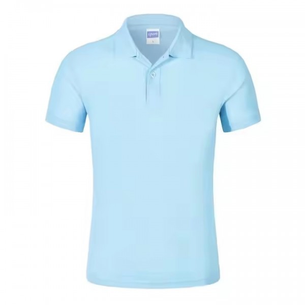 Plain Polo Tshirts With Logo Custom Logo Printed Polo T shirt Sublimation Blank T-shirt Plus Size Me / 2