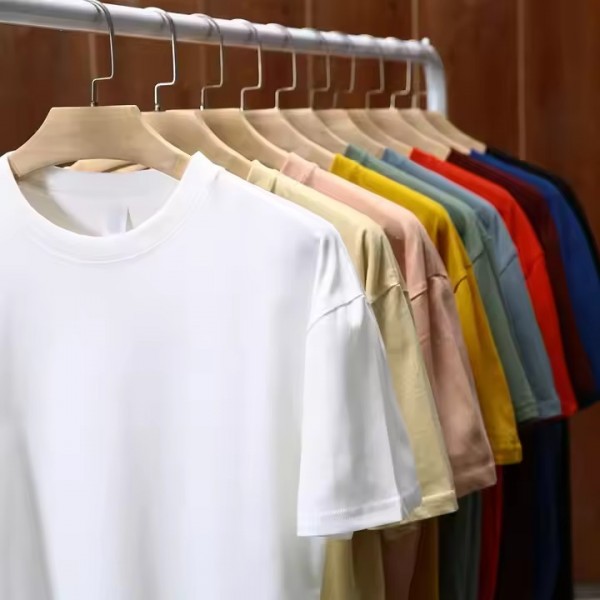 Wholesale Plain T Shirt Custom Tshirt Cotton Designer T Shirt Manufacturer Blank Tshirt For Men Tee  / 3