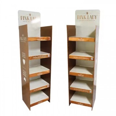 Custom Snack Floor Paper Shop Candy Product Food Pop Up Supermarket Shelves Retail Store Display Rac