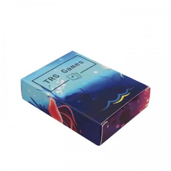 Personalized Custom Printed Playing Card Packaging Box Folding Colorful Paper Boxes / 2