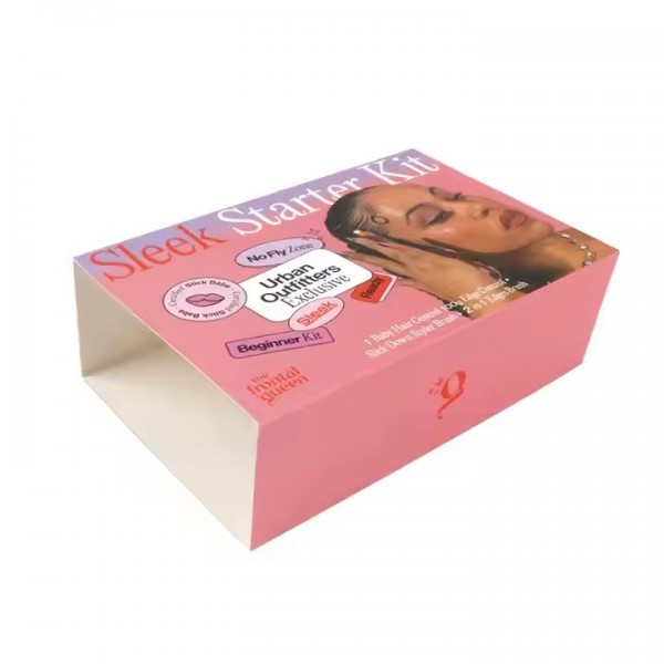 Custom Printed Sleek Starter Kit Sleeve Paper Box Card Sleeves Packaging Wholesale / 3