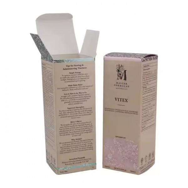 Custom Printed Logo Folding Retail Product Paper Card Box Packaging / 3