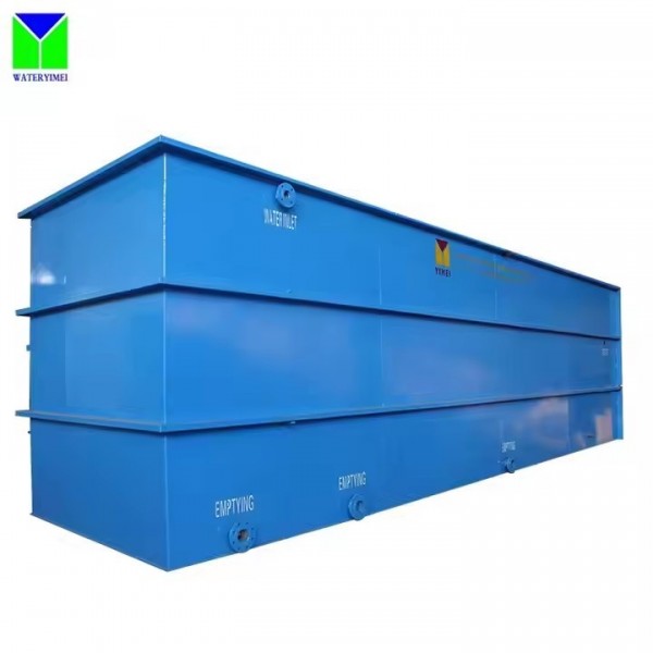 Electrocoagulation Wastewater Treatment EC air flocculation plant for industrial wastewater treatmen / 2