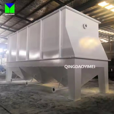 Clarifier PP Inclined Tube Water Filter Purification Plant Used Settling Tank Pump Media Home Farm U