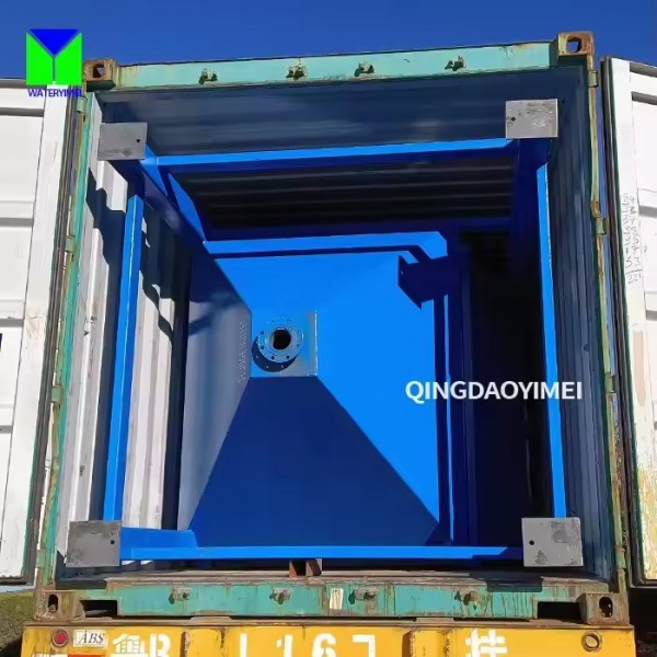 Wastewater Treatment Equipment clarifier 80m3\/h with Sludge Scraper used in River and Lake Water Tr / 2