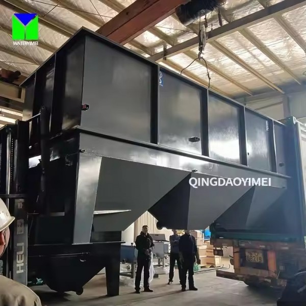 Inclined plate sedimentation tank clarifier for river lake water / 3