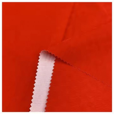 9027#3D water ripple PU windproof coating process textile autumn and winter windbreaker cotton cloth