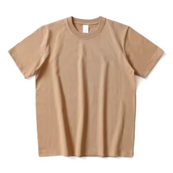 100% Cotton 265G Heavyweight High Quality Luxury Oversize T Shirt Blank O-Neck Oversized Boxy T Shir / 1