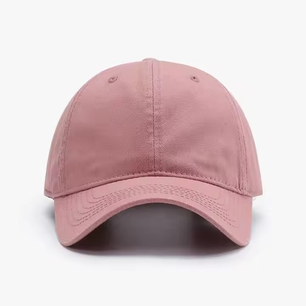 Wholesale High Quality Unisex 100% Cotton Dad Hats Basic Solid Color Blank Running Cap Curved Brim B / 2
