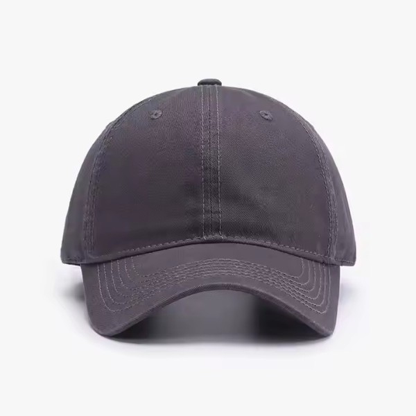Wholesale High Quality Unisex 100% Cotton Dad Hats Basic Solid Color Blank Running Cap Curved Brim B / 3