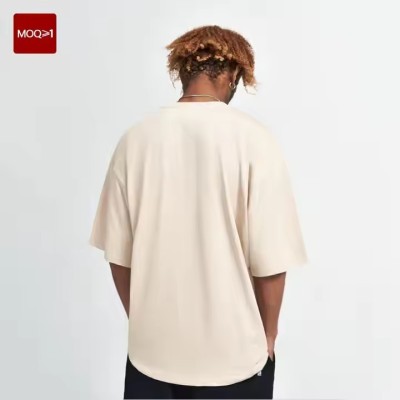 Manufacturers Wholesale Custom 100% Cotton High Quality Oversized Drop Shoulder Heavy Weight 240Gsm 