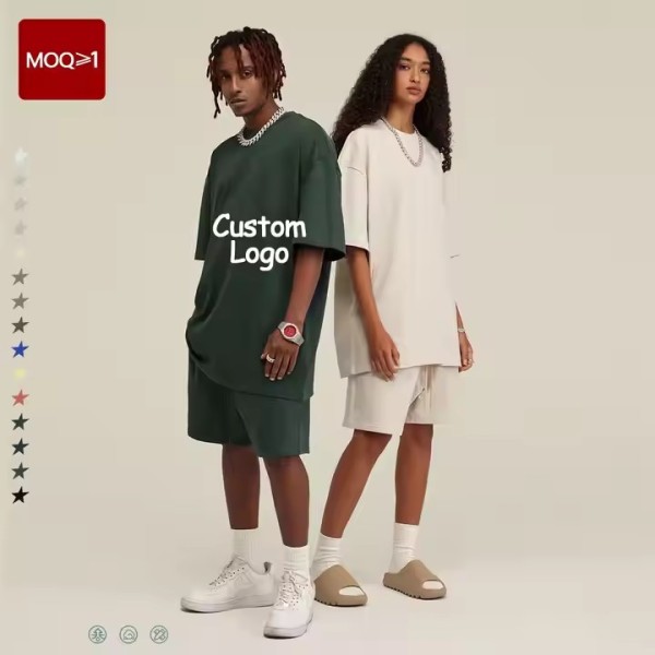 Oem Heavy High Quality Luxury Oversized Tshirts for Men Graphic Ropa De Hombre Custom T Shirts Men&# / 3