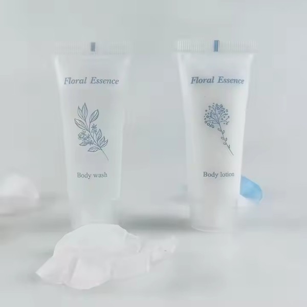 20ml Hotel Shampoo and Conditioner Shower Gel Tubes Guests Bathroom Hotel Shampoo Sets / 3
