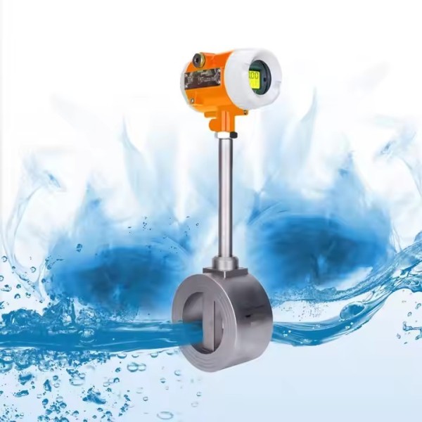 Private Label Digital Electronic Steam Vortex Flow Meter Sensor Measuring Liquid Medium Water Compre / 3