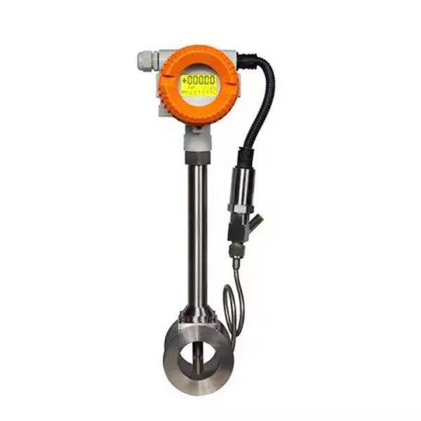 Private Label Digital Electronic Steam Vortex Flow Meter Sensor Measuring Liquid Medium Water Compre / 1