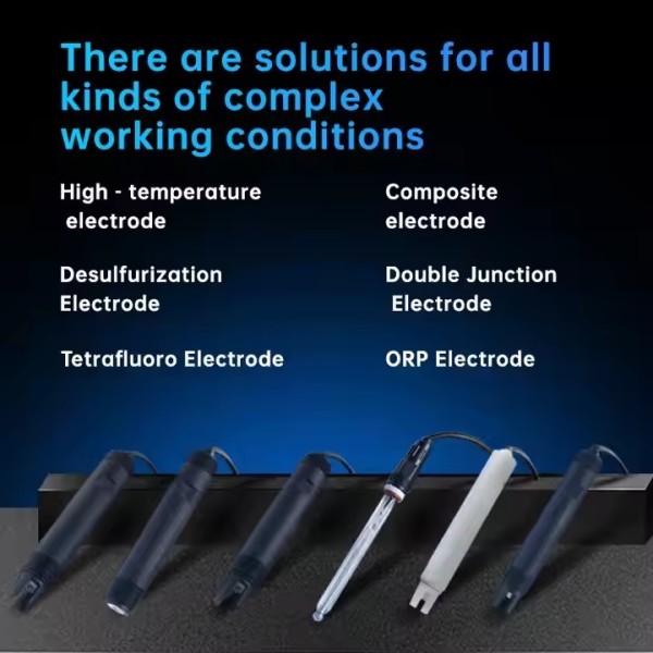 Professional Manufacturer's AOS-100 Digital pH Sensor Customizable Domestic Sewage Water Probe / 2