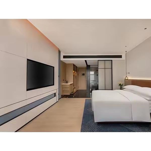 Custom Made Luxury Quality Wood Hotel Bedroom Furniture Set 5 Star for Hotels Supplier Direct / 3