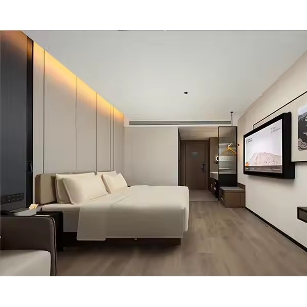 Best Western Hotel Furniture Foshan Hilton Hotel Room Set for Hotel Suites MDF Bedroom Furniture Set / 2