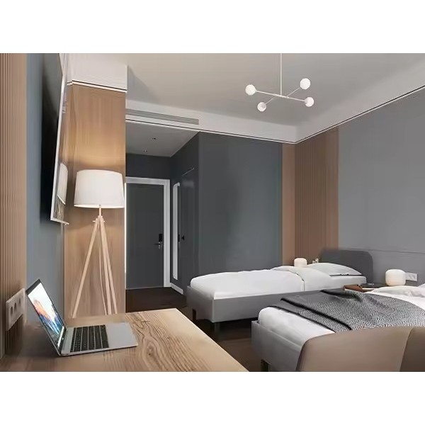 Custom Made Modern 5-Star Hotel Furniture Luxury FF&E Project for Bedroom Set Hotel Bed Room Furnitu / 2